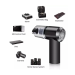 جارو شارژی اورجینال  مدل YT-M2037 | جارو قابل حمل خودرو با مکش قوی - تصویر 4