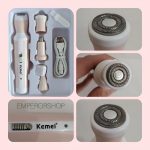 شیور فویلی اورجینال اصلاح موی بدن بانوان 4in1 | دستگاه اصلاح چندکاره صورت و بدن - تصویر 4