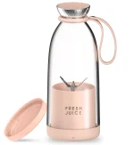 شیکر فِرِش جوس اورجینال  Fresh Juice | میکسر شارژی قابل حمل 0.35 لیتر با تیغه ۴وجهی - تصویر 8