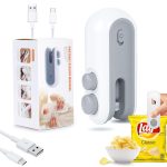 پرس دستی مینی اورجینال  | دستگاه پلمپ نایلون قابل حمل برای بسته‌بندی مواد غذایی