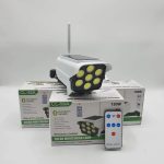 پرژکتور دیواری خورشیدی اورجینال طرح دوربین مداربسته مدل Pr-Cam | چراغ امنیتی سنسوردار - تصویر 2