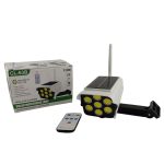 پرژکتور دیواری خورشیدی اورجینال طرح دوربین مداربسته مدل Pr-Cam | چراغ امنیتی سنسوردار - تصویر 4